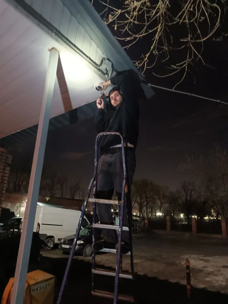 Монтаж видеонаблюдения